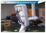 Customized White Inflatable Horse Costume For Adults With Arms Legs For Shows