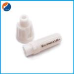 5.2x20mm 22AWG Wire Leaded White Housing Bakelite Glass Tube Fuse Type In-Line