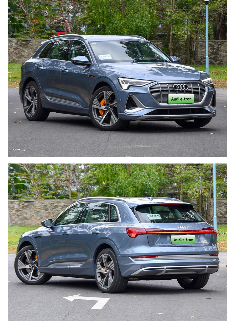 2023 Audi E-tron speed 180Km/h SUV Adult Energy Electric Vehicle with 465km Nedc Pure Electric Range and 2928mm Wheel Base Made