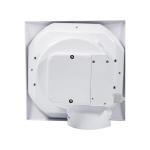 23-65 Plastic Square Bathroom Exhaust Fan Customized 5 Inch 6 Inch Silent