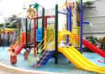 Mini Interactive Lanes Water Slide Construction Water Park Swimming Pool