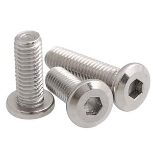 Wholesale User-Friendly DIN7420 Flat Round Head Hexagon Socket Screw for Machine Wood Furniture from china suppliers