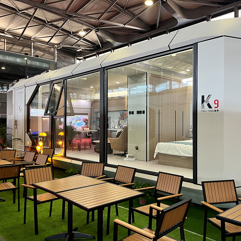 Galvanized Steel Structure Prefabricated Capsule Houses Outdoor Integrated Mobile Insulation Waterproof And Moisture Proof