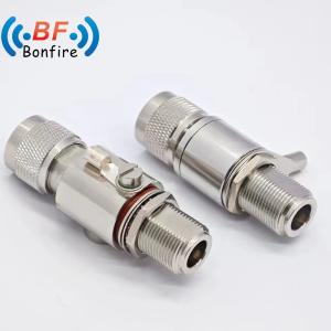 Wholesale Indoor/Outdoor IP65 BLQ-XXXXX 0-3GHz Antenna Feed Lightning Surge Protector N Male to SMA Female Jack Lightning Arrester from china suppliers