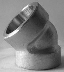 Wholesale ASTM B564 UNS N08810 socket welding 45deg elbow from china suppliers