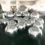 hot selling customize logo size silver golden inflatable reflective pvc mirror