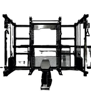 Wholesale Fitness Equipment Multi Function Station Strength Training Leg Press Squat Rack Power Rack from china suppliers