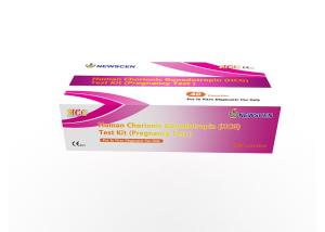 Wholesale In Vitro 25mIU/Ml Sensitivity HCG Pregnancy Rapid Test Kit from china suppliers