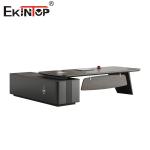 Commercial Style Brown Office Desk Furniture Bespoke Desk
