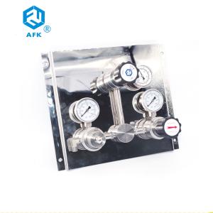 Wholesale Stainless Steel Automatic Switchover Manifold , High Pressure Gas Control Panel from china suppliers