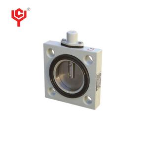 Wholesale Square DN40 Stainless Steel Valve Hydraulic Butterfly Manual 120mm from china suppliers