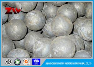 China HRC 60-68 Hot rolling steel ball mill balls for minings and cement plant on sale