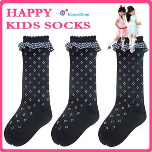 Wholesale Fancy Teen Girls Lace Cotton Socks Customized Socks Factory from china suppliers