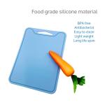 Extra Thick Flexible Silicone BPA Free Non-toxic Cutting Board Mats Set Colorful