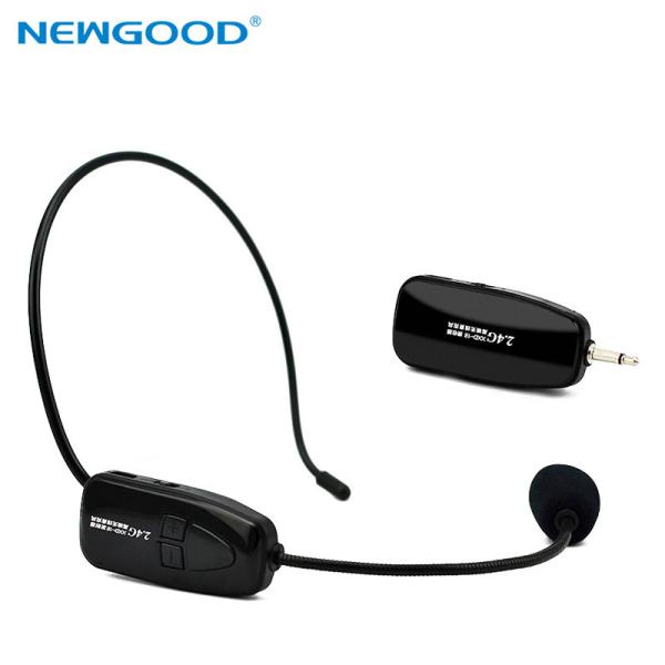 NEWGOOD 2.4Ggz Wireless Microphone Speech Headset Megaphone Mic For Teaching