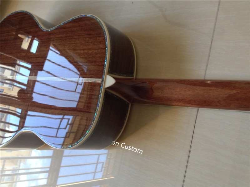 all Solid OO42sc acoustic guitar customized handmade guitar