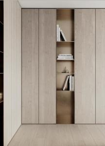 Wholesale Laminate Color HDF Bedroom Wardrobe Closets 2000mm*500mm Closet Organizer from china suppliers