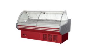 Wholesale Fan Cooling Fresh Meat Open Display Fridge / Commercial Meat Freezer from china suppliers