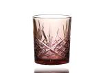 Customized Logo Printing Solid Colored Hand Pressed 9 Oz Whiskey Glasses Thick