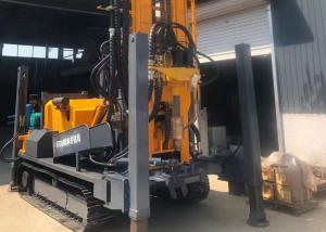 Wholesale Air Compressor Hydraulic Crawler Drilling Rig Dth For 260m Deep Water Well Borehole from china suppliers