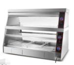 Perfect For Any Snack Bar 800*480*635 Mm Accessories 1.8KW Warming Showcase