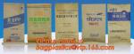 Custom Logo Kraft Paper Three Composite Newest Paper Bag PP Woven Inner Bags for