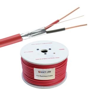 Wholesale ExactCables Unshielded Shielded Tinned Copper Stranded Solid 2x1.5mm2 Fire Alarm Cable from china suppliers