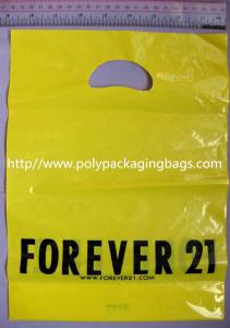 China Pink Printed Garment Packaging Poly Bags Customizable Shopping Bags on sale