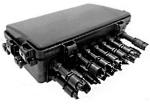 Fast Connect Fiber Optic Splice Closure FTTH 16 Ports Wall Mounting Holding Pole
