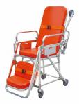 Anti-Corrosion Adjusted Foldchair Stretcher Trolley Medical Ambulance Trolley