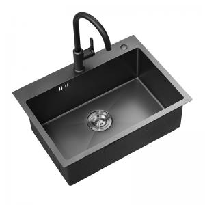 Wholesale ARROW Stainless Steel Kitchen Sink , 600x430mm Single Bowl Undermount Kitchen Sink from china suppliers