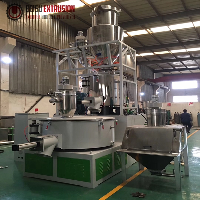 BEISU Factory BS-800 Single shaft shredder grinding machine with Fan blower