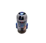 Rocket Shaped Cartoon Metal Box For Pen Packing Customized Design