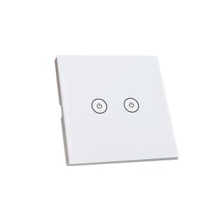 Wholesale 2 gang standard TUYA esp8266 smart wifi wall socket UK from china suppliers