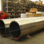 Solid Solution Alloy Stainless Steel Pipe Fittings Welded Nickel - Copper Alloy