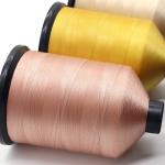 High Tenacity 6000m Cone Cream Nylbond Tkt-40 Strong Bonded Thread for