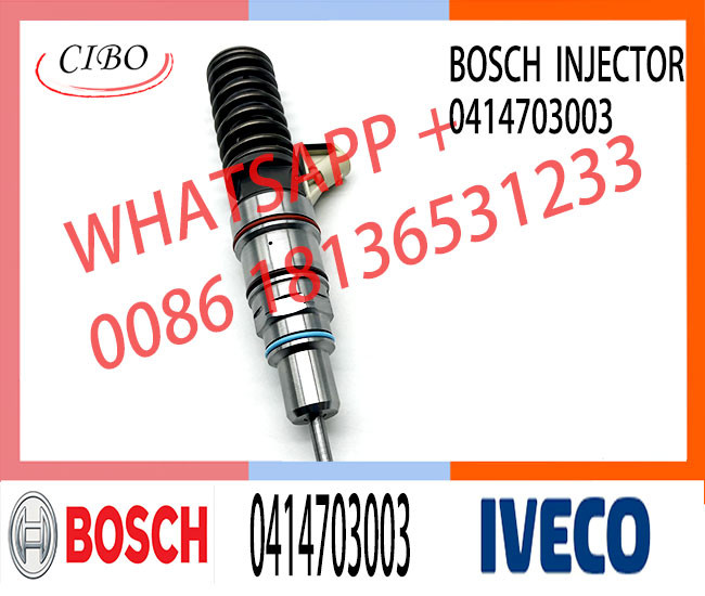 remanufactured Detroit Diesel Series 60 14.0L Rebuilt Unit Fuel Injector 0414703003 for BOSCH inyector