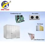 building designing price supermarket cool food meat PU modular chiller Cold