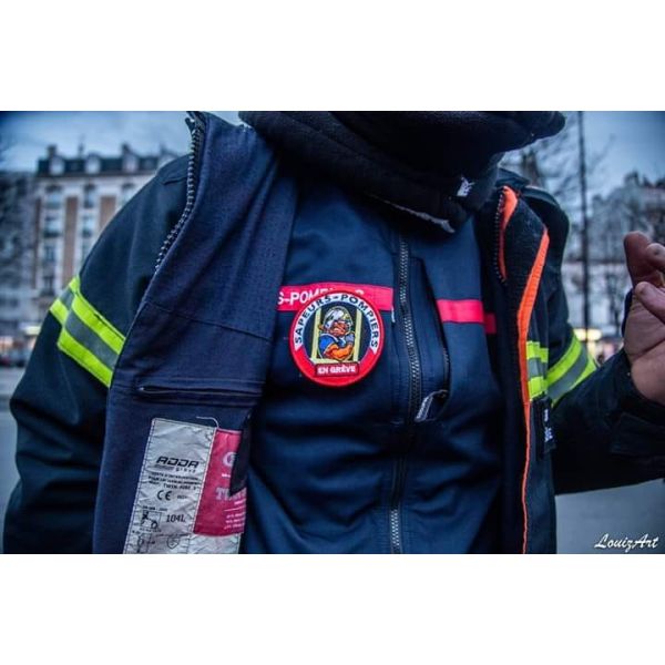 Iron On Backing USA Flag Patch Military Embroidery Patch Heat Cut Border