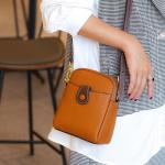 2024 Chic Real Leather Small Purses and Handbags for Women Summer Simplicity