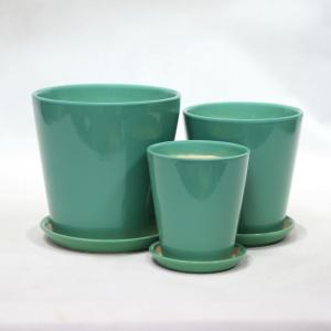Wholesale Glossy Ceramic Decorative Pots Lightweight for Home Decor from china suppliers