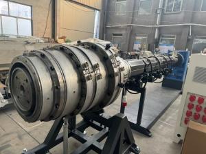 Wholesale 16mm to 630mm HDPE Pipe Production Line , Single Screw Exrtruder from china suppliers