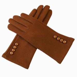 China Polyester Women Cycling Winter Warm Gloves Outdoor Touch Screen 22cm X 16cm on sale