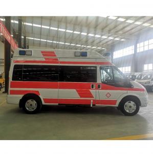 China Manual Transmission Top Level Ambulance Rescue Vehicle for Medical Services on sale