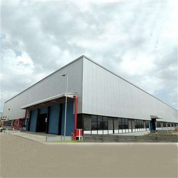 Optional Insulation Steel Structure Workshop with Aluminum Alloy / Plastic Steel