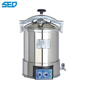 Wholesale SED-250P Timer Range 0-60min Medical Pharmaceutical Machinery Equipment Portable Pressure Steam Sterilizer Machine from china suppliers