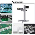 20W 30W 50W 100W Fiber Laser Marking Machine For Printing On Metal / Aluminum