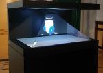22inch 270 Degree Holo Cube 3D Hologram Showcase Display Pyramid Full HD
