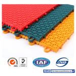 10 Years Recyclable Odorless PP Interlocking Flooring Anti Fatigue