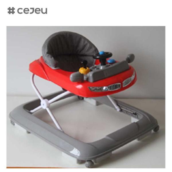 CJ-XTD-601 3-in-1 Multi-Functional Baby Push Walker with Music Light Plastic